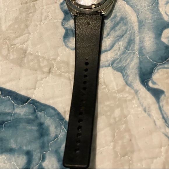 Wittnauer Silver and Red Watch with Black Strap - Picture 8 of 8